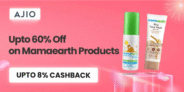 Up to 60% Off on Mamaearth Products