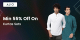 Min 55% Off On Kurtas Sets