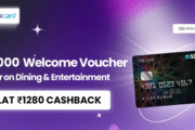₹3000 Welcome Voucher Offer on Dining & Entertainment