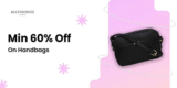 Min 60% Off On Handbags