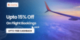 Up To 15% Off On Flight Booking