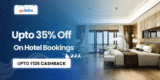 Up To 35% Off On Hotel Bookings
