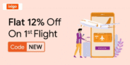 FLAT 12% Off On 1st Flight