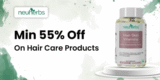 Min 55% Off On Hair Care Products