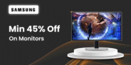 Min 45% Off On Monitors